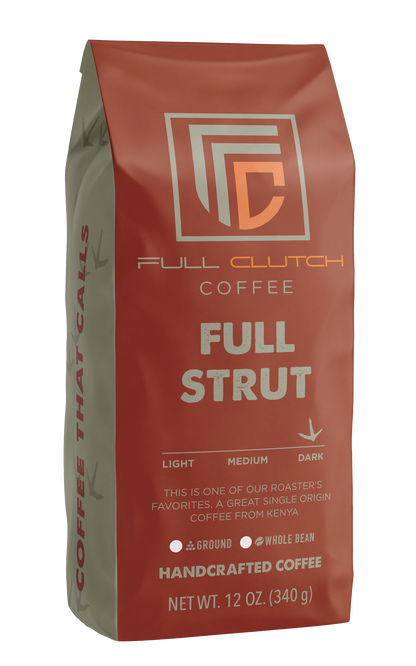 Full Clutch Coffee - Full Strut (Ground 12oz)