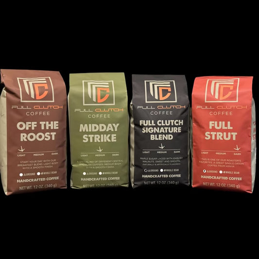 Full Clutch Coffee - Four Pack (Ground)